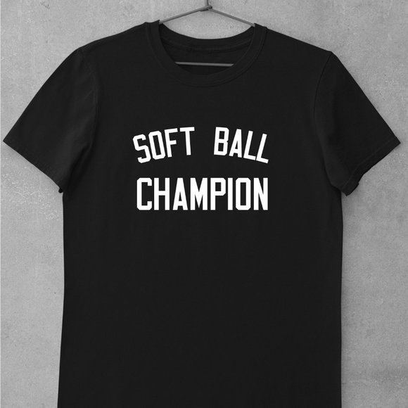 Soft Ball Champion, Viral, Funny, Meme, - Picture 1 of 1